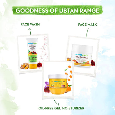 Mamaearth Ubtan Night Cream for glowing skin with Turmeric & Saffron for Skin Brightening – 50 g